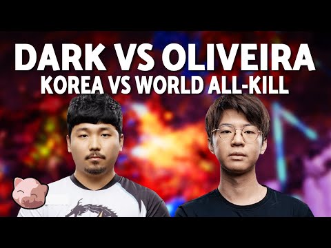 DARK vs OLIVEIRA | $10k Korea vs The World All-Kill (Bo5 TvZ) - StarCraft 2