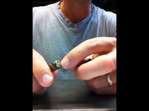 Two ways to deprime berdan primed brass