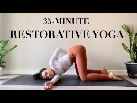 Restorative Yoga + Meditation — 35-Min No Props