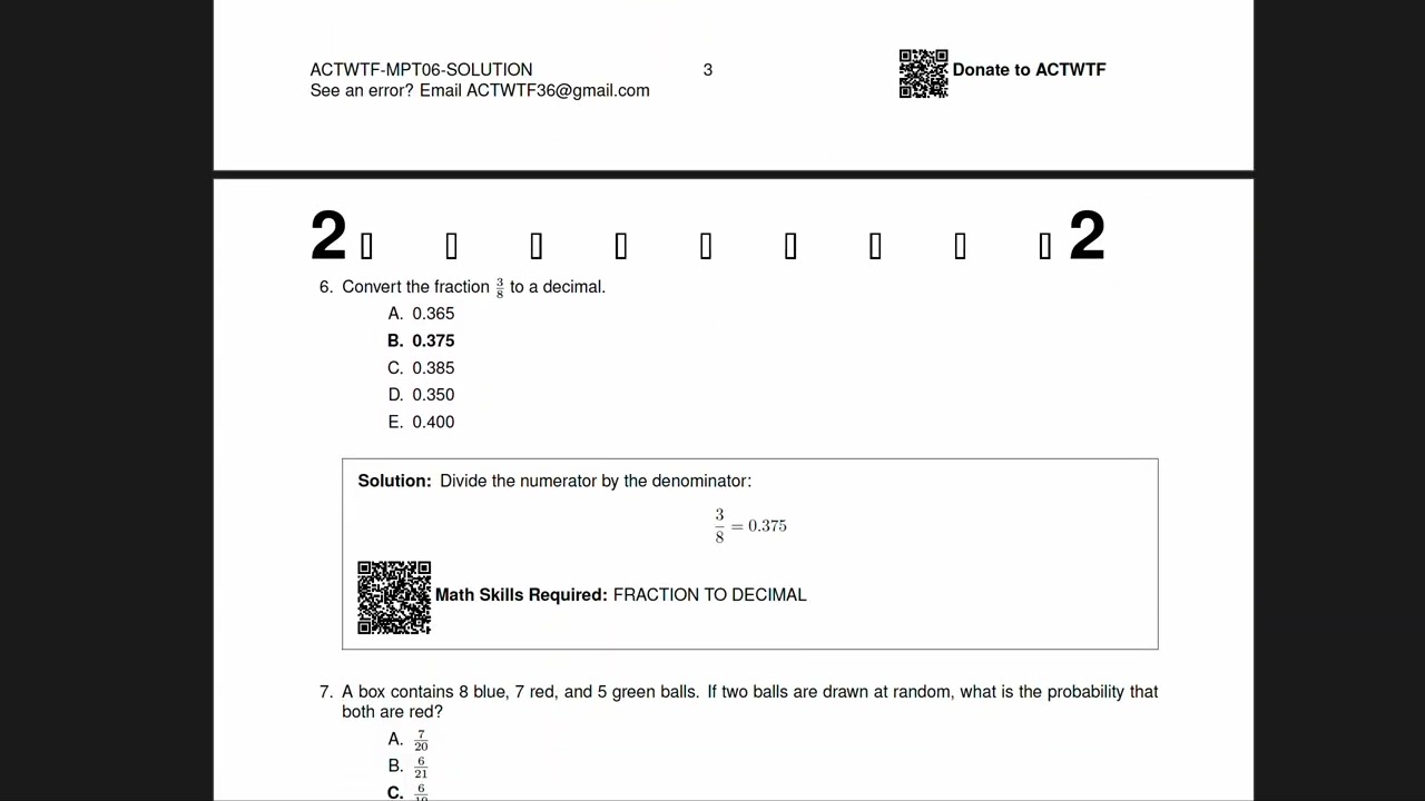 ACTWTF MPT06 SOLUTION