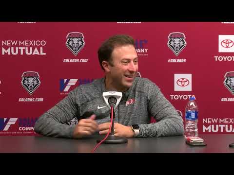 UNM Men's Basketball Media Availability - Richard Pitino (1/24/2022)