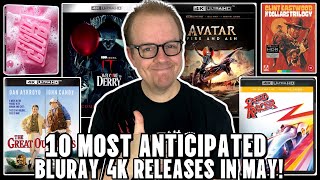 My 10 MOST Anticipated Bluray And 4K Releases Of MAY 2026!