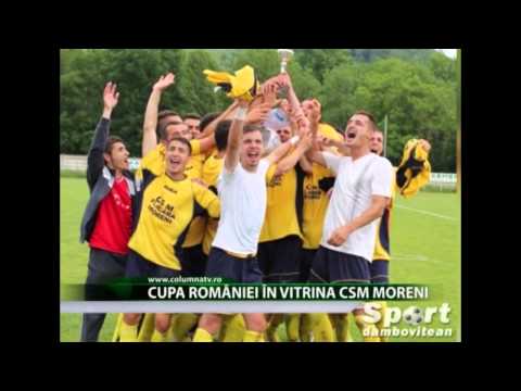 Cupa României în vitrina CSM Moreni (Columna Tv)