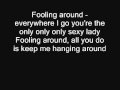 Freddie Mercury- Foolin around lyrics