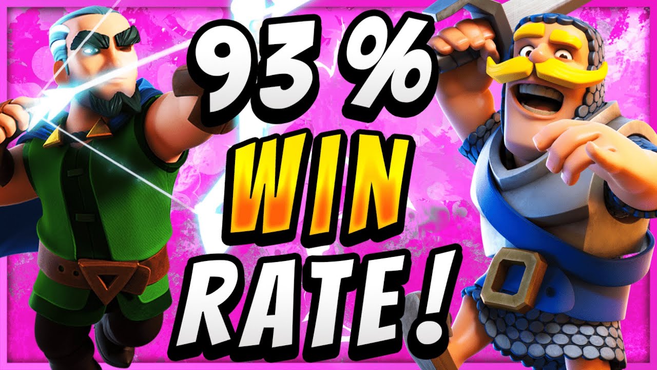 93% WIN RATE! BEST BALLOON DECK in CLASH ROYALE! 