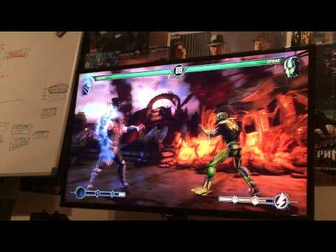 О`лень MK9 Dock(Smoke) vs FLET(Cyrax)