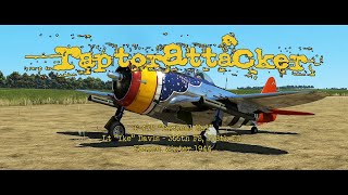 P 47D 'Tarheel Hal' - Lt.  'Ike' Davis - 366thFS-358thFG - France 1944