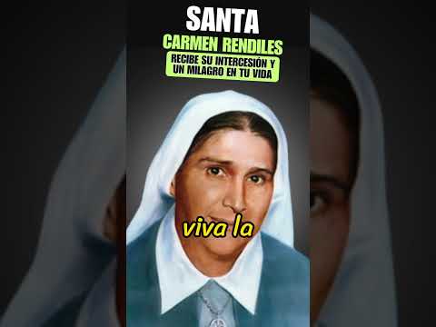 ✨ ORACIÓN a Santa Carmen Rendiles para Guía y Bendición 🙏💛 | Pídela con Fe