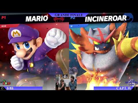 SSBA Ultimate #3 - Bob (Mario) vs Capt. W (Incineroar) - Grande Finale