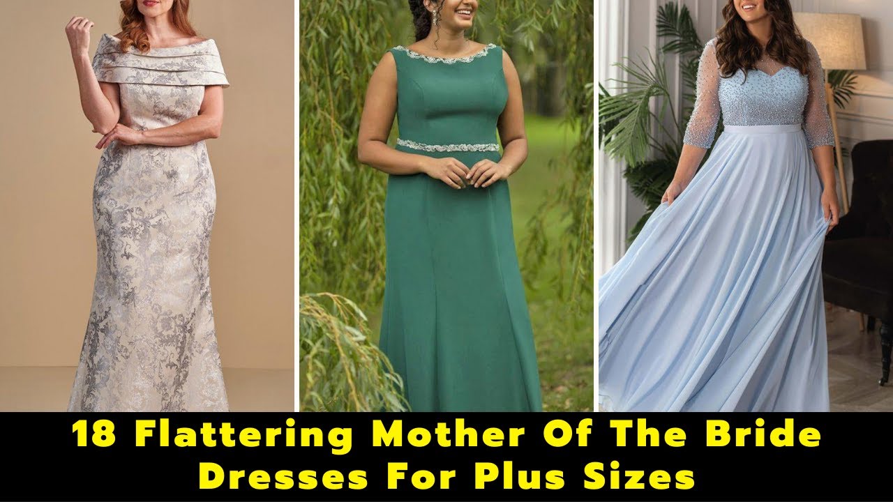 Watch video 18 Flattering Mother Of The Bride Dresses For Plus Sizes | Chic Stylish Mother Of The groom Dresses Now 18 Flattering Mother Of The Bride Dresses For Plus Sizes | Chic Stylish Mother Of The groom Dresses