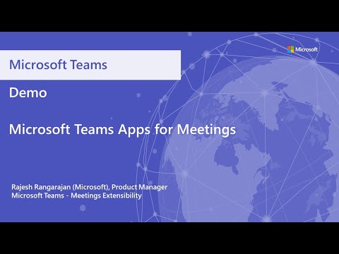 Microsoft Teams Apps for Meetings