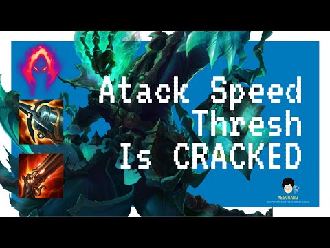 WHAT IS RIOT THINKING? ATTACK SPEED THRESH IS TOO BROKEN. SEASON 11 THRESH TOPLANE KEKW