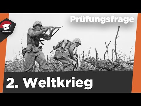 World War II simply explained - World War II explained in military chronology! (Exam question)