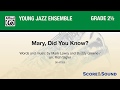 Mary, Did You Know?, arr. Rich Sigler – Score & Sound Mary, Did You Know?, arr. Rich Sigler – Score & Sound