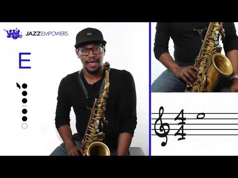 Beginner Jazz Alto Saxophone: Lesson #4 - Last 3 Notes to the G Major (Bb Concert) Scale