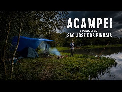🏕️ UM LUGAR PERFEITO PARA ACAMPAR E PESCAR EM SÃO JOSÉ DOS PINHAIS!