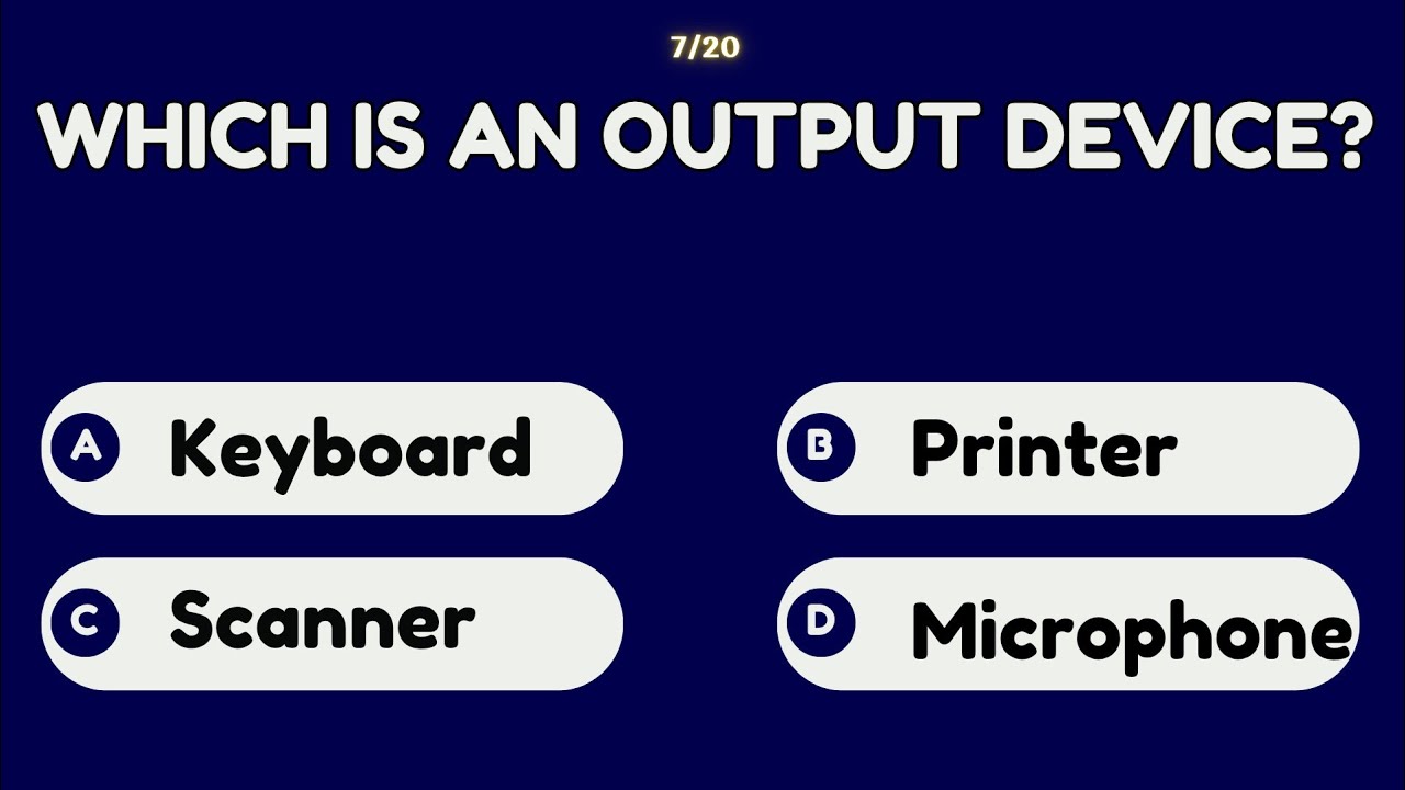 Can You Pass This Basic Computer Knowledge Quiz? | Test Your Tech Skills! 🤔🔍
