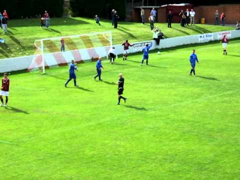 Linlithgow Rose v Bathgate - 28/08/10 - Tank does a "Coyne" and misses a sitter