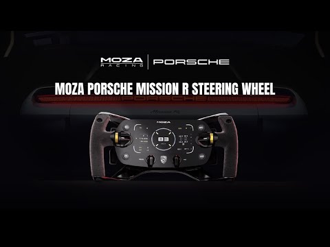 Ecco il leggendario Volante MOZA Porsche Mission R