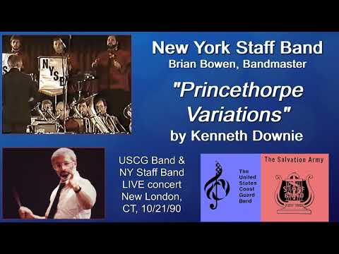 "Prince Thorpe Variations" (Downie), The New York Staff Band from a USCG Band Concert, 10/21/90