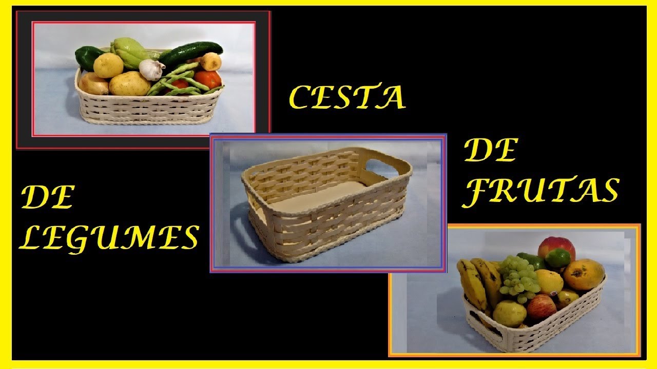 Watch Now Como Fazer Cesta para Frutas e Verduras de PVC passo a passo Como Fazer Cesta para Frutas e Verduras de PVC passo a passo