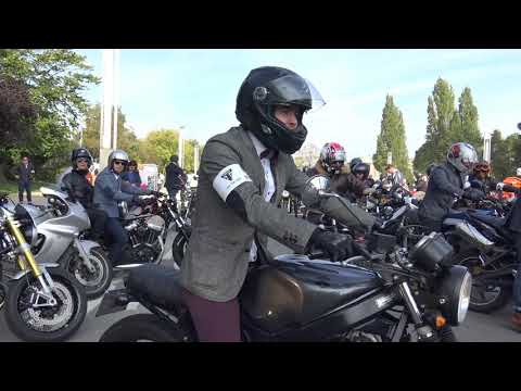 Distinguished Gentleman's Ride DGR 2017 Brussels Belgium 24-09-2017