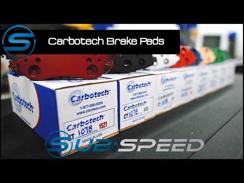 Subispeed - Carbotech Brake Pad Overview