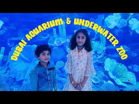 Exploring Dubai Aquarium & Underwater Zoo || Complete Tour || Dubai mall