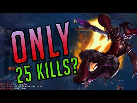 Shaco Can't Carry? - Patch 8.15 Full Gameplay Diamond Elo