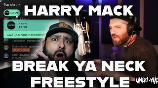 Did Harry Just Slay This Beat? || Harry Mack ||Break ya Neck Freestyle || REACTION