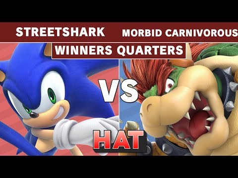 HAT 55 - StreetShark (Sonic) Vs. NSD | Morbid Carnivorous (Bowser) Winners Quarters - Smash Ultimate