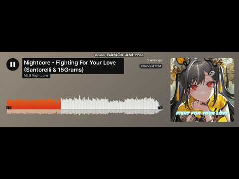Nightcore - Fighting For Your Love (Santorelli & 15Grams)