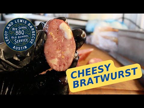 Cheesy Bratwurst with LeRoy and Lewis
