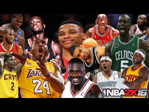 NBA 2K16 All Time Teams: The Past 13 All Star Game MVP's!