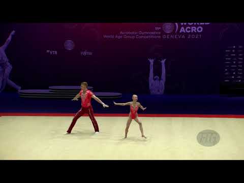 Germany (GER) - 2021 Acrobatic Worlds, Geneva (SUI) Combined  Mixed Pair