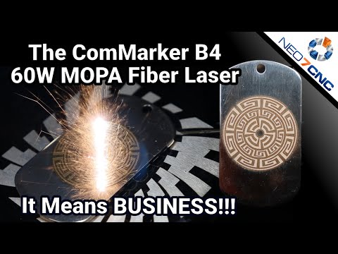 This Thing Means Business! - The ComMarker B4 60W MOPA Fiber Laser