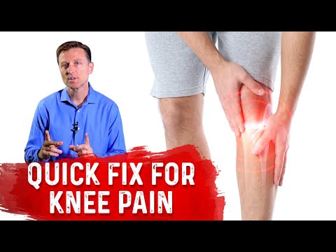 Quick Fix for Knee Pain Relief – Dr. Berg