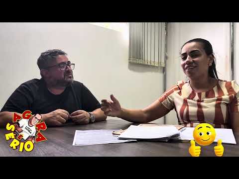 PREFEITO WILHIANS SOARES AO LADO DA SECRETÁRIA DE FINANÇAS REGIANE FALA  SOBRE O 13º SALÁRIO E MANDA UM RECADO PARA OS PROFESSORES