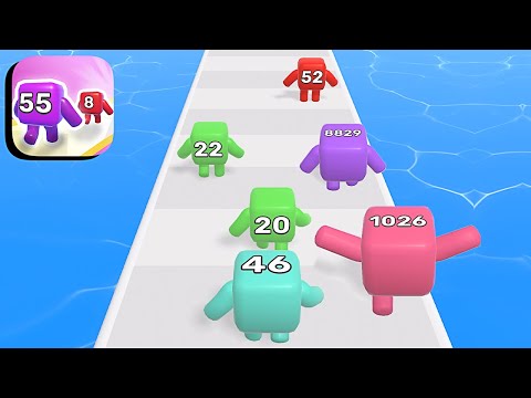 Level Up Numbers - All Levels Gameplay Android,ios (Levels 1-6) - YouTube