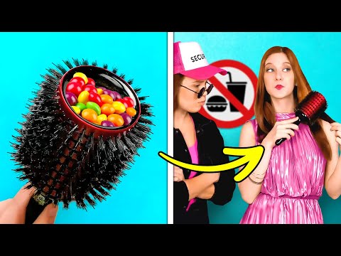 HOW TO SNEAK FOOD FROM ANYONE || Clever Food Hacks And Awkward But Funny Situations