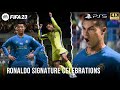 FIFA 23 | Ronaldo All Signature Celebrations | PS5™ 4K 60FPS