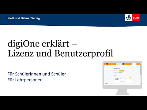 digiOne erklärt – Lizenz und Benutzerprofil