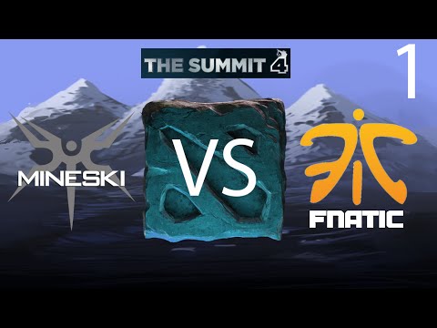 Fnatic vs Mineski - Game 1 (The Summit 4 SEA WB Final)