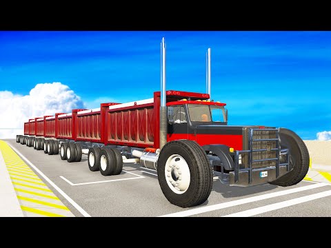 High speed freaky jumps #72 - Beamng Drive