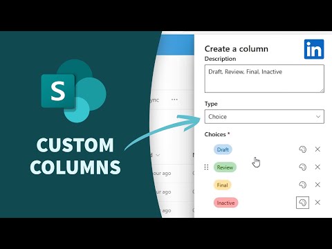 SharePoint Tip：コラボレーションのための選択カラムの追加 (SharePoint Tip: Adding choice columns for collaboration)