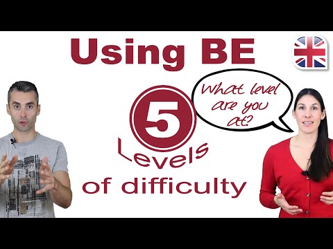 Using the Verb Be 5 Levels of English Grammar