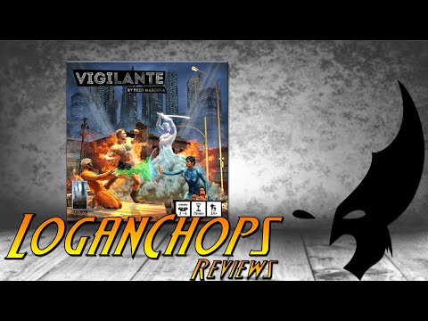 Logan Chops Reviews - Vigilante by Paranoia Rising Games (Kickstarter Preview)