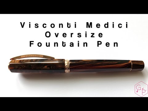 Visconti Medici Rose Sovrano Oversize Fountain Pen