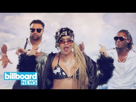 Karol G & Shaggy's Video for 'Tu Pum Pum' Is Bursting With Color | Billboard News