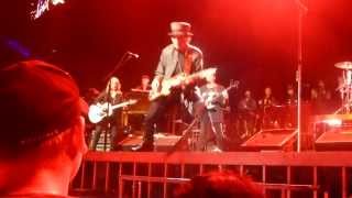 Nils Lofgren cyclone - Because The Night - Bruce Springsteen, Perth 8th Feb 2014